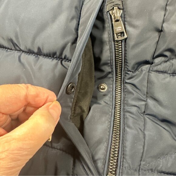 Calvin Klein Men's Water Resistant Zip Front Navy Blue Puffer Jacket Sz M - Picture 12 of 16